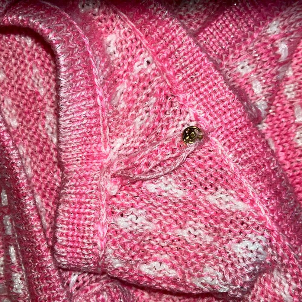 Lilly Pulitzer Carlow Sweater Dress Rousseau Pink Metallic - Size S - NWT - Picture 5 of 5